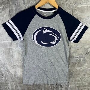 Colosseum Grey and black Penn State Nittany Lions jersey shirt kids medium 12-14